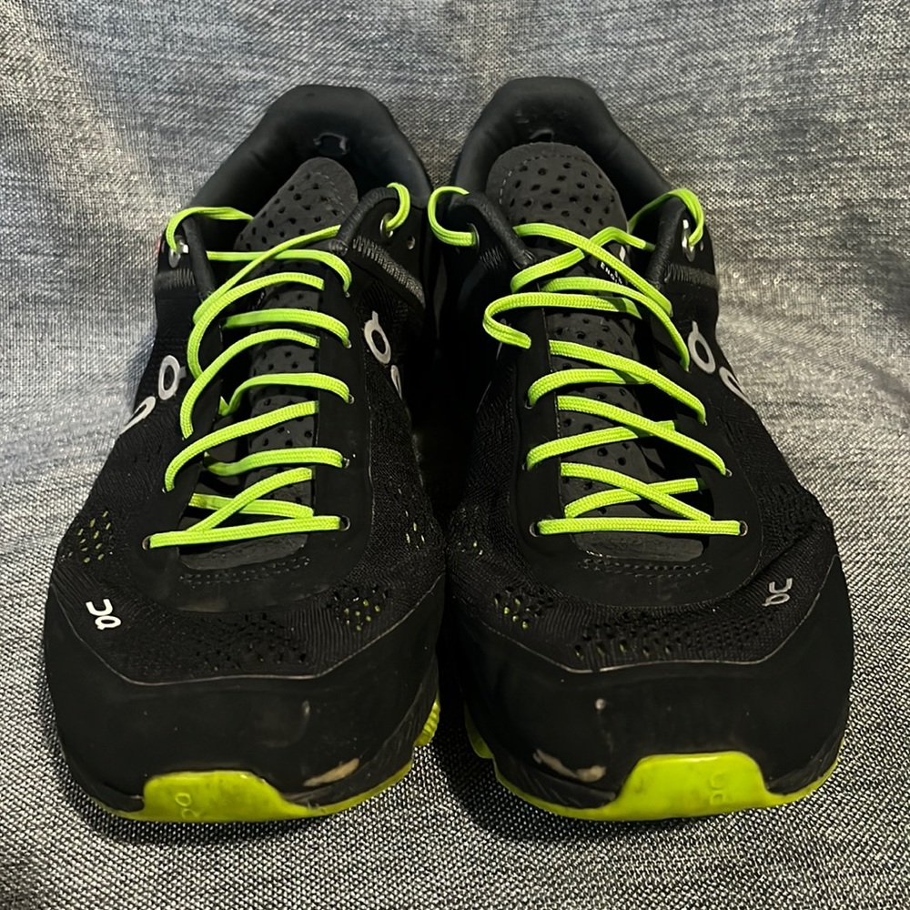 Black/Lime Green On Clouds